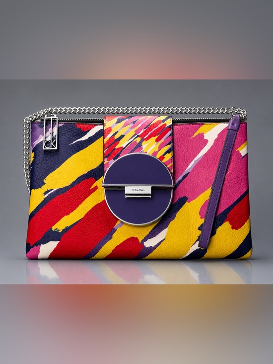 Calvin Klein Handbags - Calvin Klein colorful printed crossbody / shoulder bag